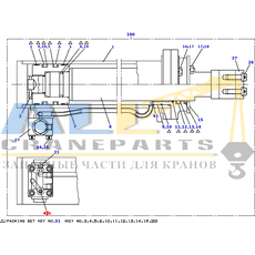 Дроссель TADANO 360-537-00500 для CL-500-1