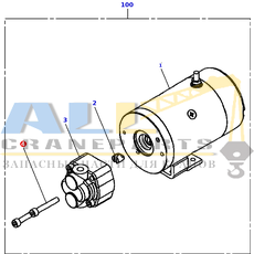 Болт с внутренним шестигранником TADANO 366-544-85030 для CL-500-1
