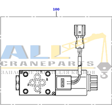 Электромагнитный клапан TADANO 367-404-55040 для CL-500-1