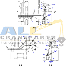 Соединение TADANO 370-009-20280 для CL-500-1