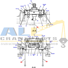 Стальной канат TADANO 370-019-22890 для CL-500-1