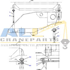 Информационная табличка TADANO 370-022-20210 для CL-500-1