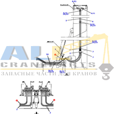 Шланг TADANO 370-024-48790 для CL-500-1