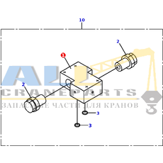 Соединение TADANO 424-909-20700 для CL-500-1
