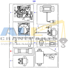Всасывающий шланг TADANO 444-200-70150 для CL-500-1