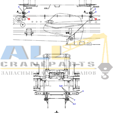 Информационная табличка TADANO 752-900-40200 для CL-500-1