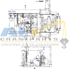 Жгут проводов TADANO 753-500-14100 для CL-500-1