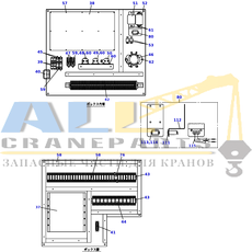 Коробка TADANO 754-300-17100 для CL-500-1