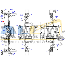 Машинный винт TADANO 801-823-06020 для CL-500-1
