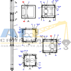 Стопорное кольцо TADANO 806-021-10450 для CL-500-1