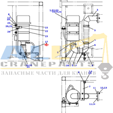 Спиральная трубка TADANO 821-000-01411 для CL-500-1