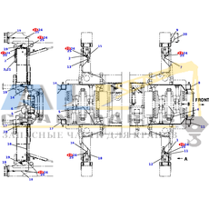 Хомут TADANO 821-000-02012 для CL-500-1