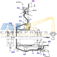 Болт TADANO 901-012-08035 для CL-500-1