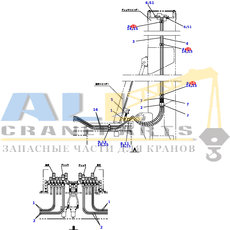 Болт TADANO 901-012-08035 для CL-500-1