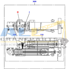 Болт с внутренним шестигранником TADANO 901-319-12100 для CL-500-1