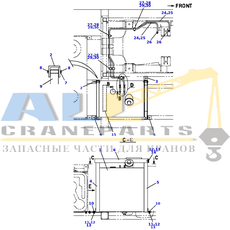 Шайба TADANO 903-010-11001 для CL-500-1