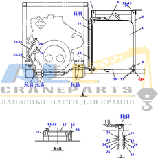 Шайба TADANO 903-010-11001 для CL-500-1