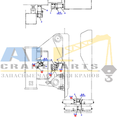 Плоская шайба TADANO 903-030-70601 для CL-500-1