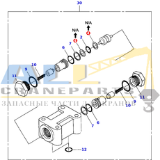 Опорное кольцо TADANO 914-110-01200 для CL-500-1