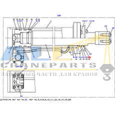 Пыльник TADANO 916-600-08000 для CL-500-1