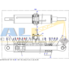 Уплотнение TADANO 916-840-06000 для CL-500-1