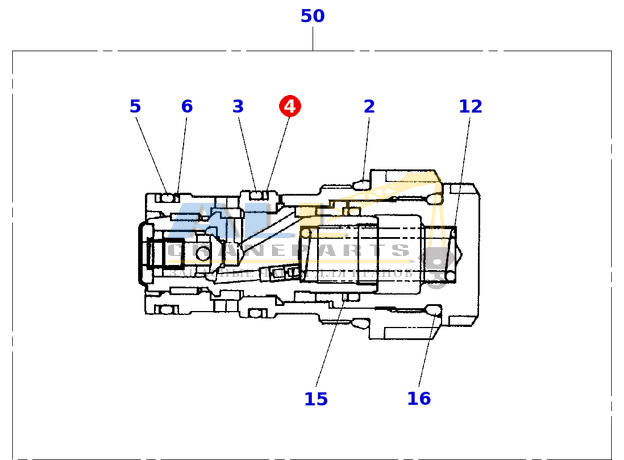 Опорное кольцо TADANO 366-052-15020 для CL-500-1