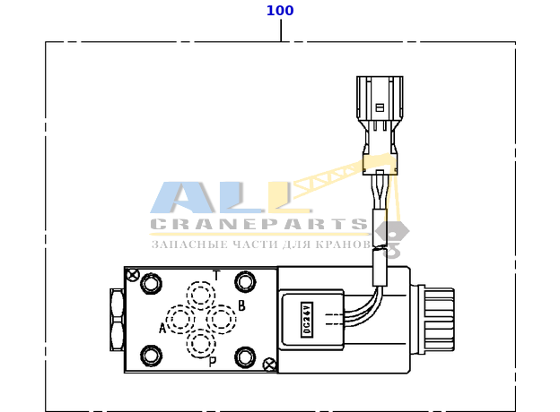 Электромагнитный клапан TADANO 367-404-55040 для CL-500-1