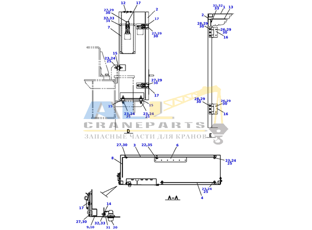 Реле TADANO 445-522-30090 для CL-500-1