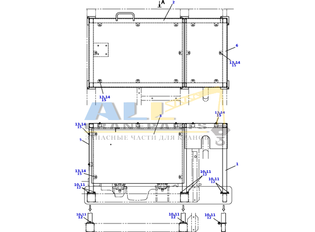Фиксатор TADANO 824-661-44502 для CL-500-1