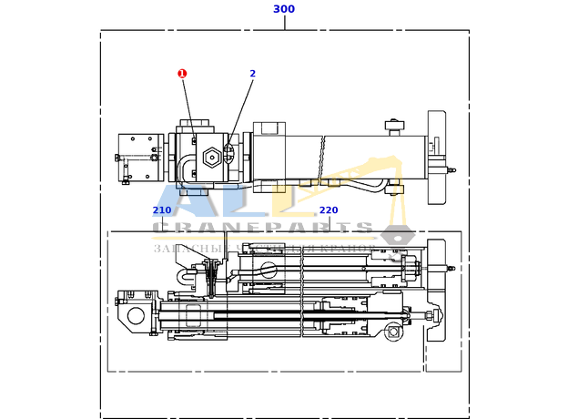 Болт с внутренним шестигранником TADANO 901-319-12100 для CL-500-1