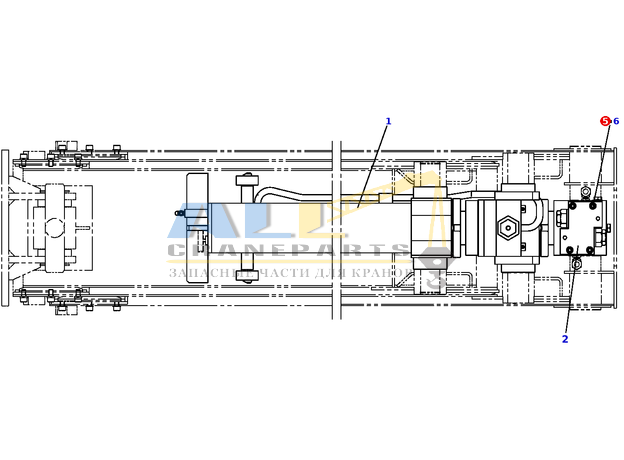Болт с внутренним шестигранником TADANO 901-721-08060 для CL-500-1