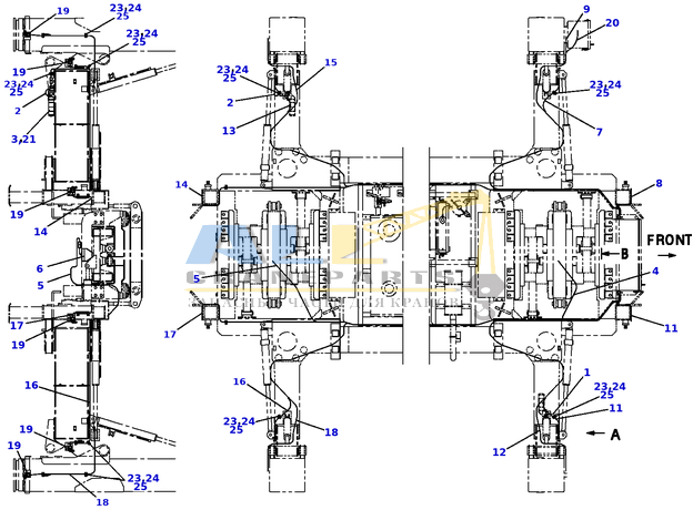 Пружинная шайба TADANO 903-020-40601 для CL-500-1