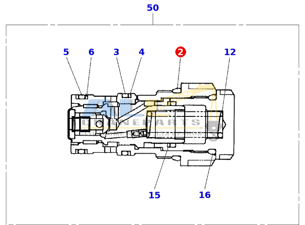 Уплотнительное кольцо TADANO 910-028-03200 для CL-500-1