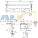 Опора TADANO 345-902-27100 для CL-500-1