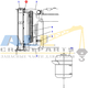 Зажим TADANO 363-300-95070 для CL-500-1