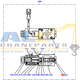 Пружина A TADANO 366-416-87550 для CL-500-1