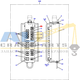 Кнопочный выключатель TADANO 754-300-15410 для CL-500-1
