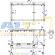 Трубка TADANO 757-900-24800 для CL-500-1